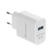 Kucni punjac KONFULON C27 2.1A fast QC3.0 Type C beli (MS).