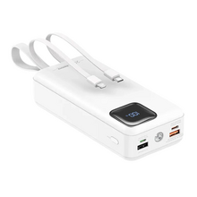 Back Up baterija (univerzalna) prenosiva baterija REMAX Suji Series RPP-550 20W+22.5W PD+QC 30000mAh beli.