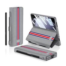 Zastitna futrola ELEGANT RED LINE - Samsung F946 Galaxy Z Fold 5 5G siva (GKK case) (MS).