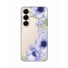 PRINT silikonska futrola skin (ultra tanka) - Samsung S931 Galaxy S25 Blue Roses.