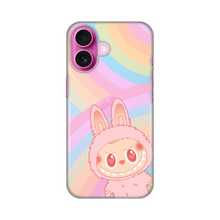 PRINT silikonska futrola skin (ultra tanka) - iPhone 16 6.1 La Bubu Rainbow.