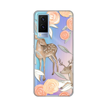 PRINT silikonska futrola skin (ultra tanka) - Vivo Y71T Flower Deer.
