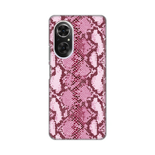PRINT silikonska futrola - Huawei Nova 9 SE/Honor 50 SE Pink Snake.