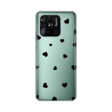 PRINT silikonska futrola skin (ultra tanka) - Xiaomi Redmi 10C Hearts.