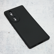 Teracell GIULIETTA silikonska futrola - Huawei Honor 70 mat crna.