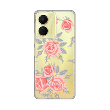 PRINT silikonska futrola skin (ultra tanka) - Vivo Y16 Elegant Roses.