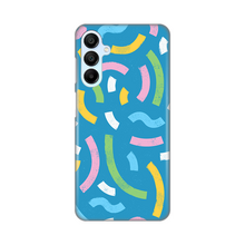 PRINT silikonska futrola - Samsung A156 Galaxy A15 5G Happy Lines blue.