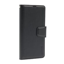 Zastitna futrola bi fold (na preklop) HANMAN II - Huawei P40 Lite/Nova 7i/Nova 6 SE crna (MS).