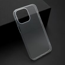 PROTECT silikonska futrola skin (ultra tanka) - iPhone 15 Pro Max (6.7) providna (bela) (MS).
