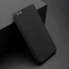 KOLOR silikonska futrola skin (ultra tanka) - Iphone 6G/6S crna (MS).