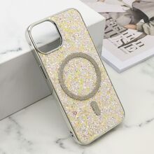 Futrole GLAM GLOW MagSafe - iPhone 13 (6.1) zlatna (MS).