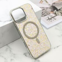 Futrole GLAM GLOW MagSafe - iPhone 16 Pro Max (6.9) zlatna (MS).