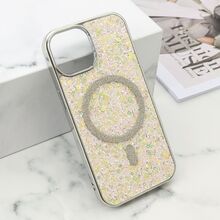 Futrole GLAM GLOW MagSafe - iPhone 15 zlatna (MS).