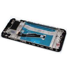 LCD ekran (displej) - Huawei Honor 9A/Y6P + Touch screen + okvir crni (MS).