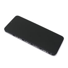LCD ekran (displej) - Samsung A025 Galaxy A02s + Touch screen + okvir APLONG Original Material crni (MS).