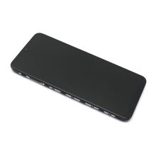 LCD ekran (displej) - Xiaomi Redmi 9 + Touch screen + okvir APLONG Original Material crni (MS).