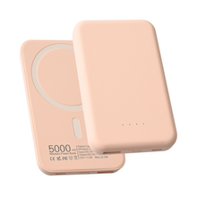 Powerbank Magsafe 5000 mAh roze.