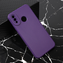 Teracell GIULIETTA silikonska futrola - Huawei P20 Lite mat tamno ljubicasta.