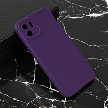 Teracell GIULIETTA silikonska futrola - Xiaomi Redmi A1/Redmi A2 mat tamno ljubicasta.
