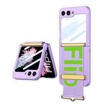 Zastitna futrola STRAP CASE - Samsung F741B Galaxy Z Flip 6 5G ljubicasta (GKK case) (MS).