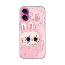 PRINT silikonska futrola - iPhone 16 6.1 La Bubu Pink.