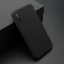 KOLOR silikonska futrola skin (ultra tanka) - Iphone X crna (MS).
