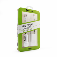 Kucni punjac Teracell - iPhone lightning 3u1 5V 1A beli.