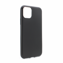 Zastitna silikonska futrola Skin - iPhone 11 Pro mat crna.