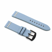 Narukvica thread kozna - smart watch 22mm svetlo plava.