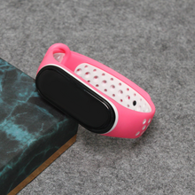 Narukvica - smart watch Xiaomi Mi Band M5/M6 pink bela.