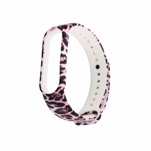 Narukvica - smart watch Xiaomi Mi Band M5/M6 leopard pink.
