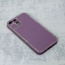 Zastitna futrola okvir Cirkon - iPhone 13 ljubicasta.