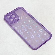 Zastitna futrola Heart Color IMD - iPhone 12 Pro Max 6.7 ljubicasta.