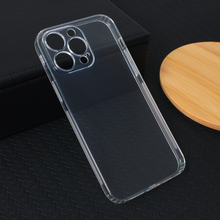 Zastitna silikonska futrola Ultra Thin with pluggy - iPhone 14 Pro Max 6.7 Transparent.