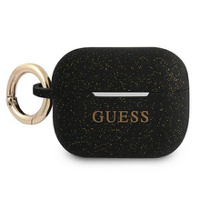 Zastitna futrola Guess Airpods Pro Glitter crna (GUAPSGGEK).