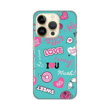 PRINT silikonska futrola - iPhone 14 Pro Love.