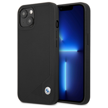 Zastitna futrola BMW Hc Leather Deboss - iPhone 13 crna (BMHCP13MRCDPK).