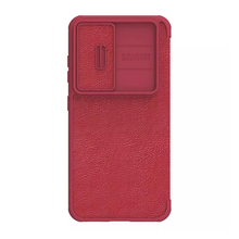 Zastitna futrola Nillkin Qin Pro Leather - Samsung S911B Galaxy S23 crvena.