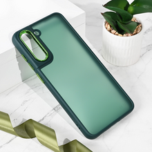 Zastitna futrola Shining Camera - Samsung G990 Galaxy S21 FE tamno zelena.