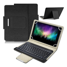 Zastitna futrola sa Bluetooth Tastaturom Leather - Tablet 11" Univerzalna crna.