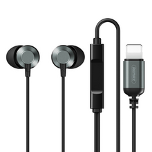 Slusalice REMAX RM-512i - iPhone lightning crne.