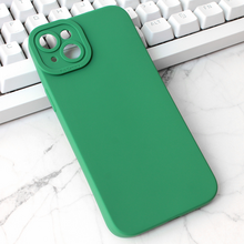 Zastitna futrola Silikon Pro Camera - iPhone 15 Plus tamno zelena.