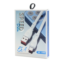Data kabl micro USB XF-100 5A 1m beli.