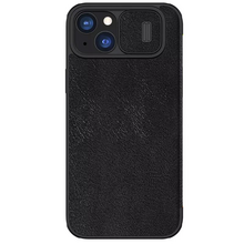 Zastitna futrola Nillkin Qin Pro - iPhone 15 Plus crna.