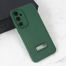 Zastitna futrola Carbon Stripe - Samsung S711 Galaxy S23 FE zelena.