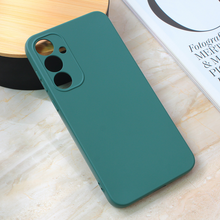 Teracell GIULIETTA silikonska futrola - Samsung A356 Galaxy A35 5G 5G mat zelena.