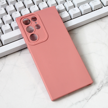 Zastitna futrola Silikon Pro Camera - Samsung Galaxy S22 Ultra 5G roze.