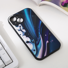 Zastitna futrola Abstract - iPhone 15 tamno plava.