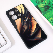 Zastitna futrola Abstract - Xiaomi Redmi Note 13 4G crna.