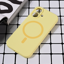 Zastitna futrola Magsafe Pure color - iPhone 16 6.1 zuta.